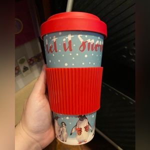 Penguin Winter travel mug